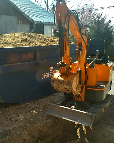 Depózás és földmunka