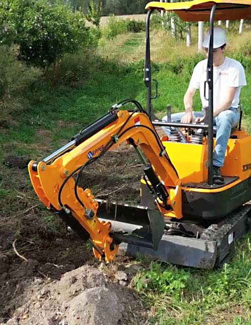 Pest megye gépi földmunka